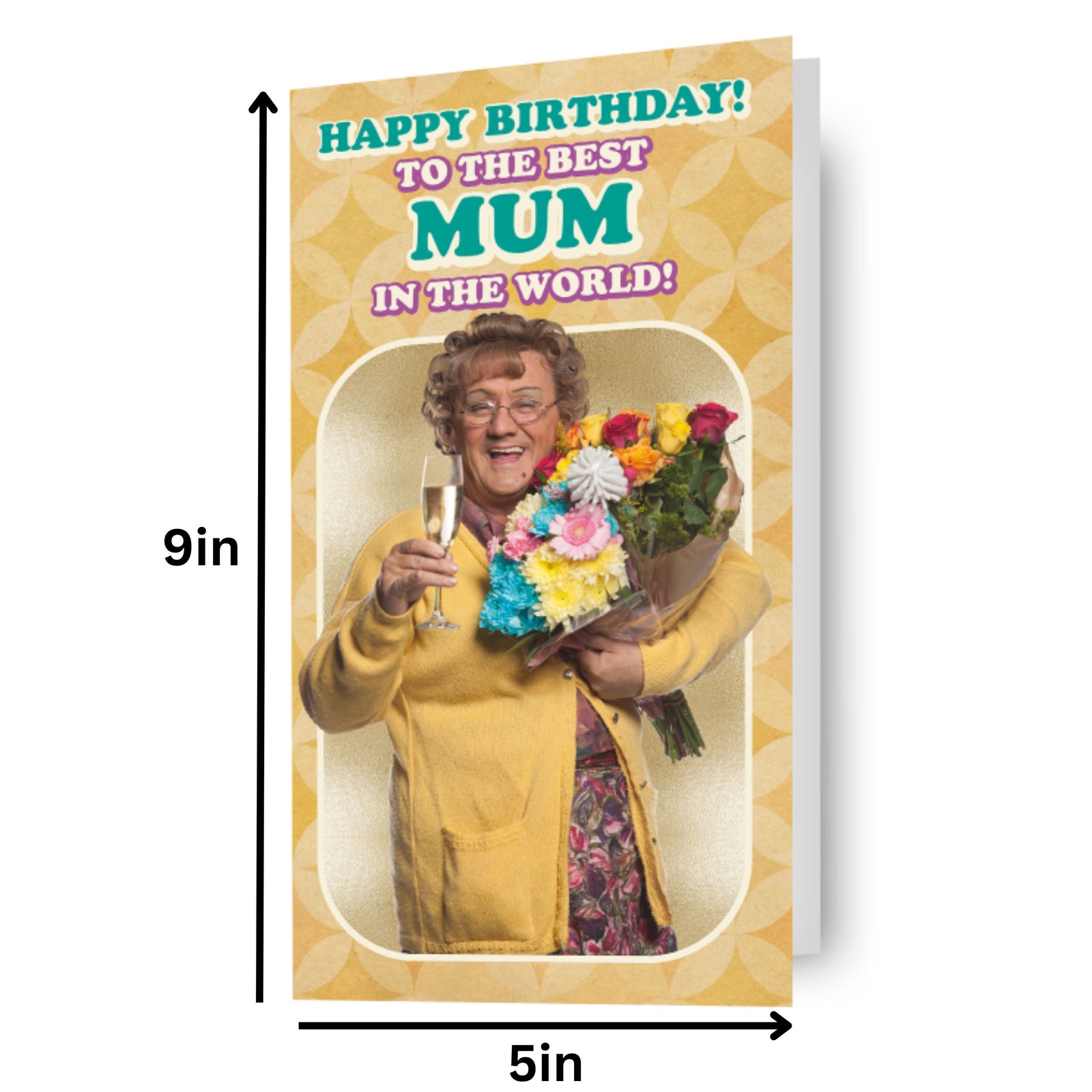 Best Mum' Birthday Card Official Product