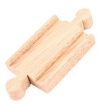 8 Mini Track Pieces for Wooden Train Sets