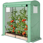 Mini Greenhouse, Portable Indoor Outdoor Green House With Pe Cover | Green