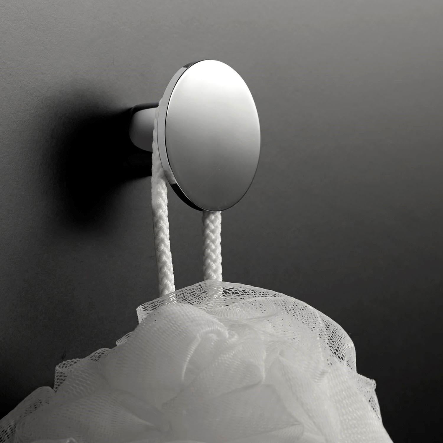 Towel Hook, Robe Hook, Coat Hook Up To 5kg Silver Architect S+ Collection