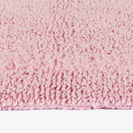 Luxury Reversible Cotton Bath Mat | 50 x 80cm | Blush Pink