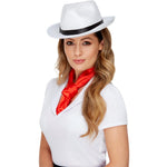 Gangster Hat White