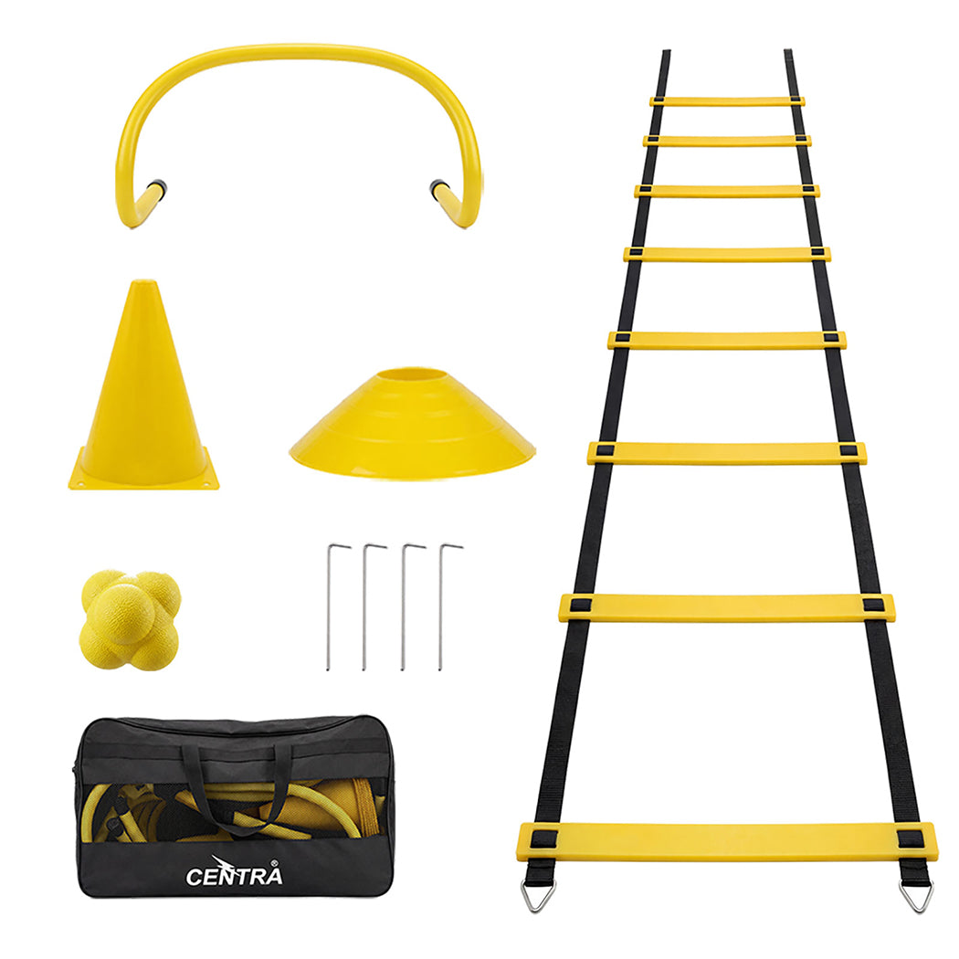 Centra Football Training Equipment Agility Ladder Training Kit Speed Cones