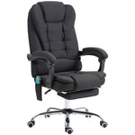 Vintage Heated Massage Office Chair | Black