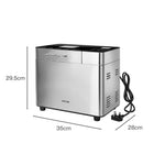 Spector Bread Maker 25 In 1 15h Timer 3 Loaf Sizes With Lcd For Home Baking