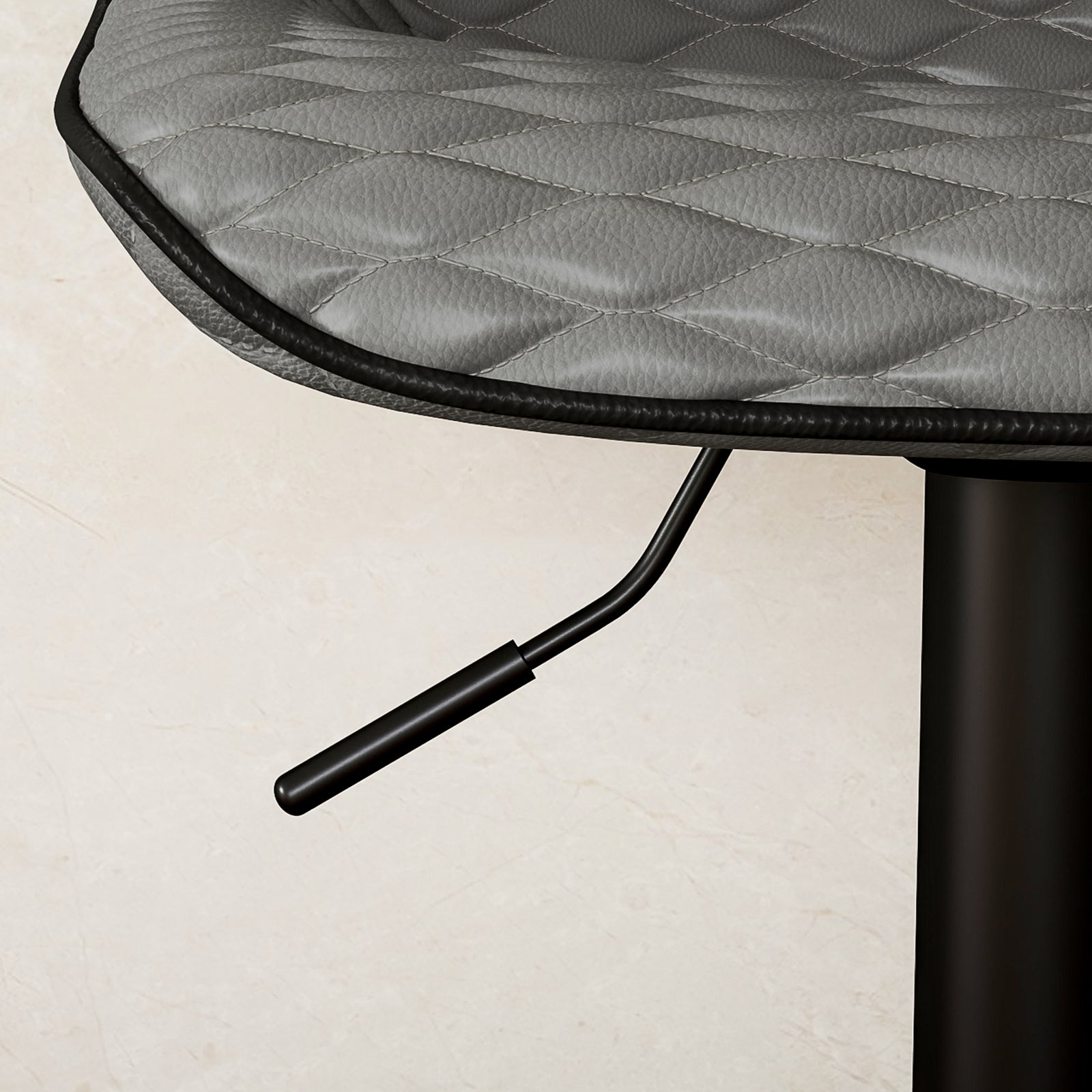 Set Of 2 Bar Stools, Adjustable Swivel Breakfast Barstools | Set of 2