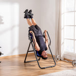 Foldable Gravity Inversion Table | Black