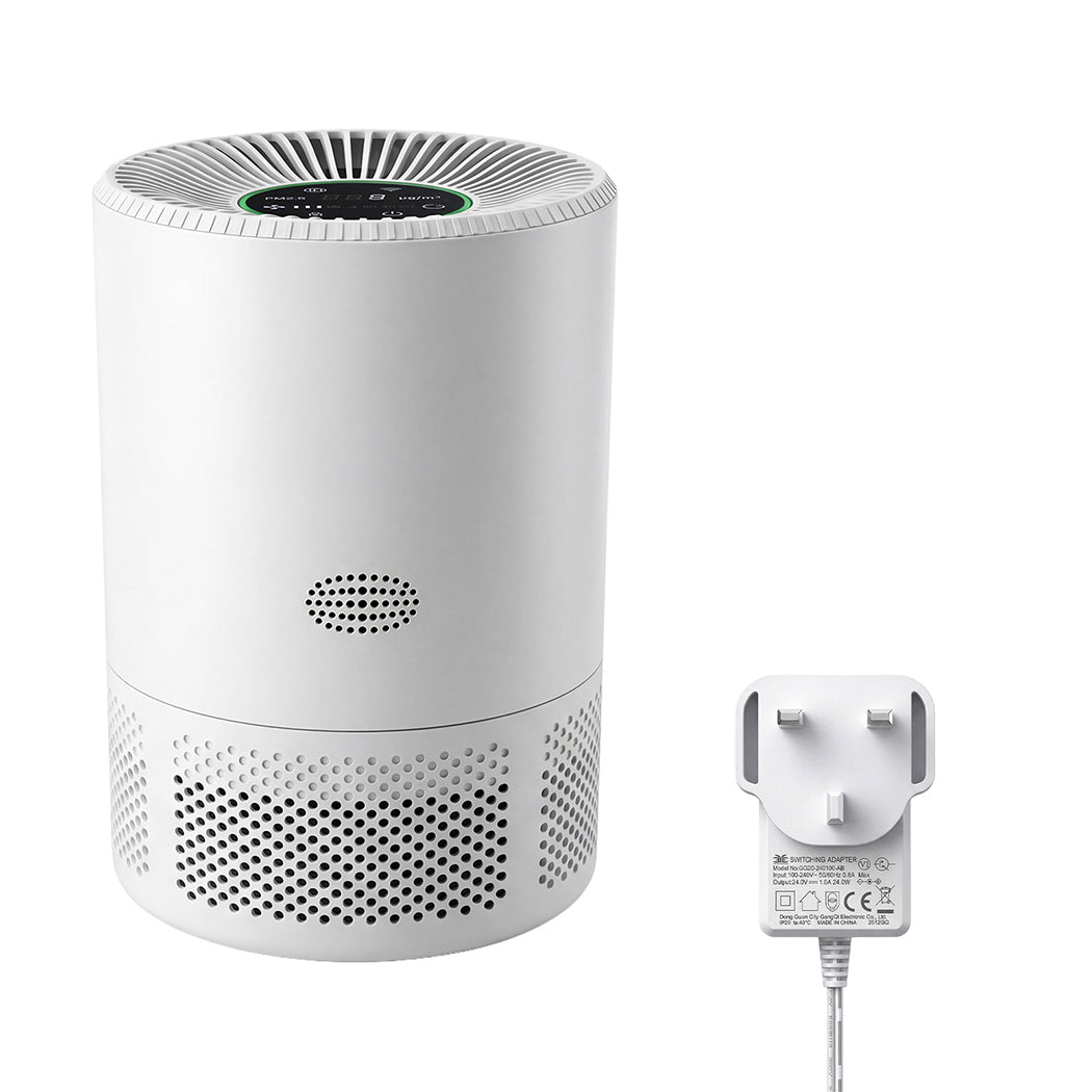 Spector Air Purifier Smart Hepa Alexa App Control With Timer Quiet Sleep Mode