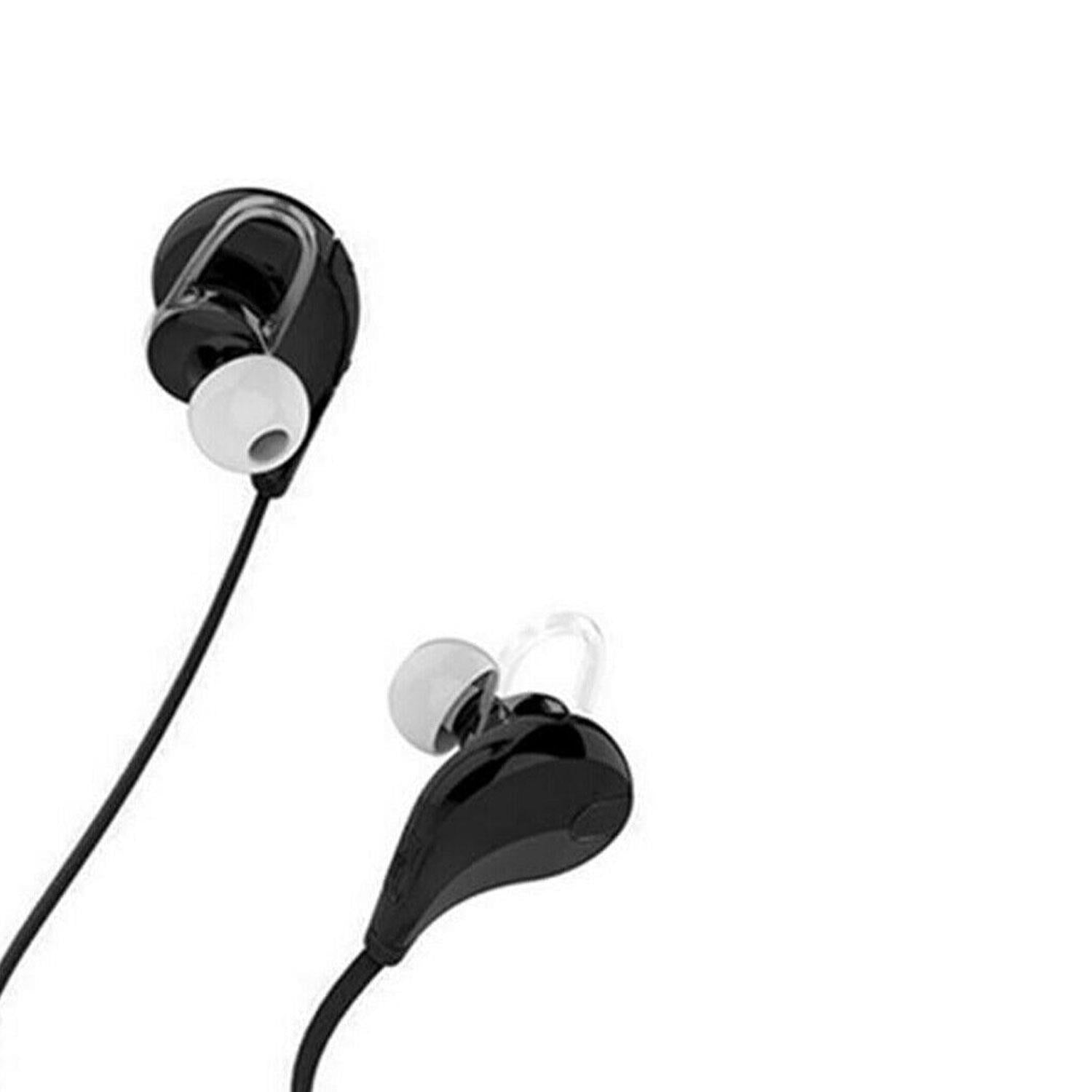 Wireless 200mah Bluetooth Stereo Earphones Black