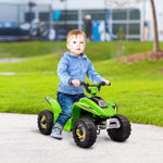6v Kids Electric Ride On Car For 18-36 Months Toddlers | Green