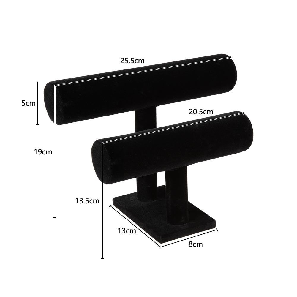 2-tier Jewelry Bracelet Display Stand