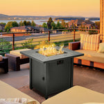 Propane Fire Pit Table 40000 Btu W/ Lava Rocks