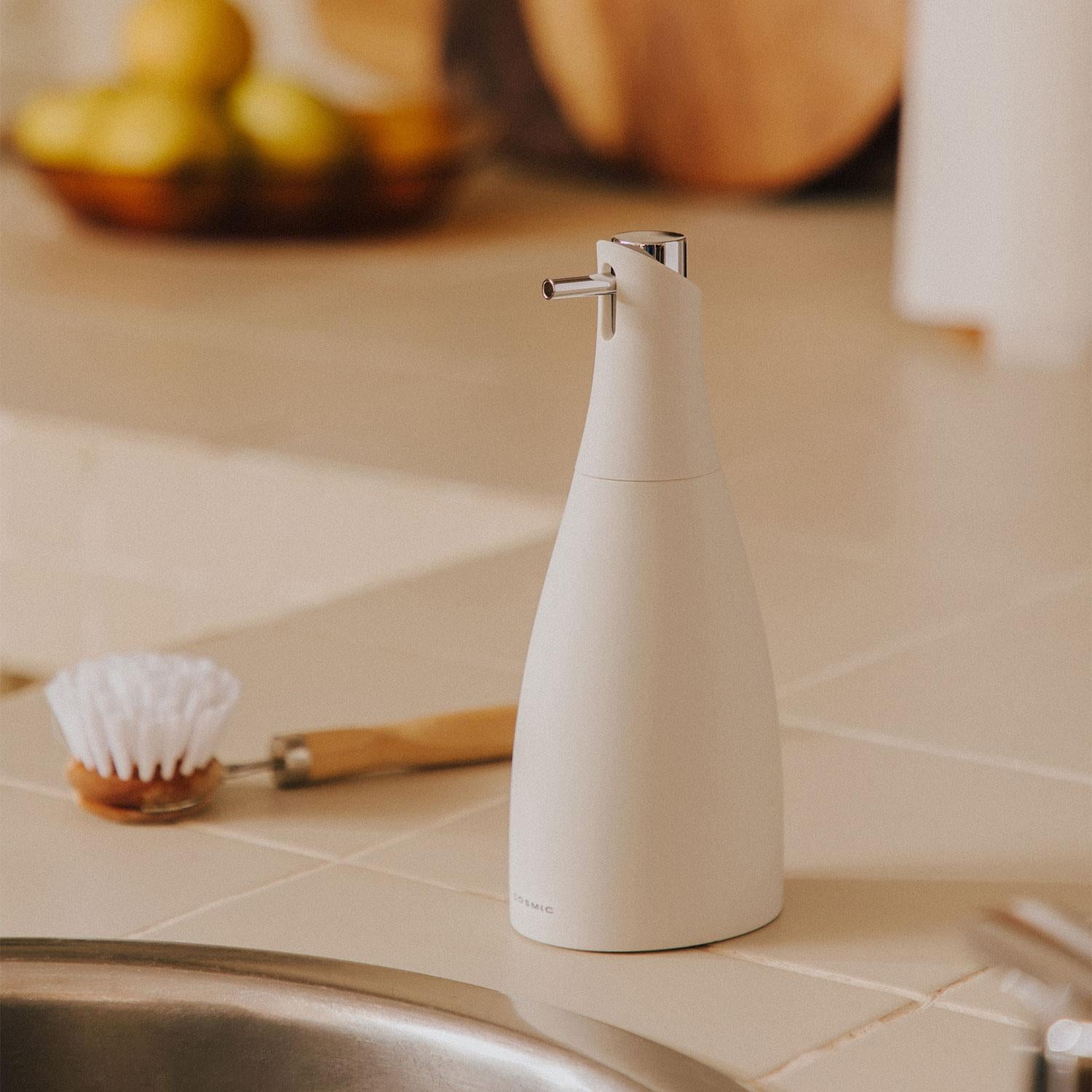 Soap Dispenser, 300ml, Soft-finish Coating, Saku Collection | Tangerine