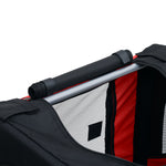 Pawhut Pet Bicycle Trailer Dog Cat Bike Carrier Water Resistant Outdoor | Red