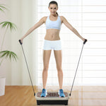 Vibration Plate Fitness Body Shaper With Music | Brown