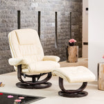 Burdell Swivel Recliner | Cream