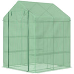 2-tier Walk-in Greenhouse With Cover
