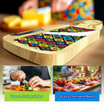 Miss Smarty Pants Serving Board Set With Knife | One Size | Mixed