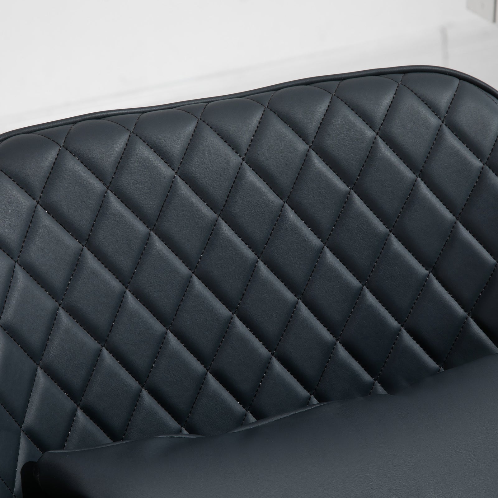 Office Chair W/ Massage Lumbar Pillow Wheels | Blue