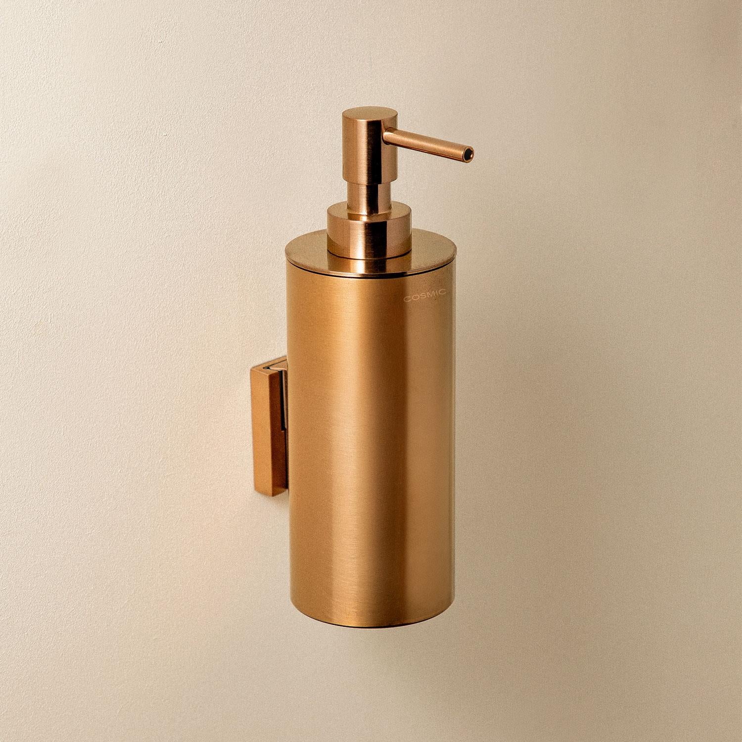 Soap Dispenser, 240 Ml Capacity, Copper,architect S+ Collection