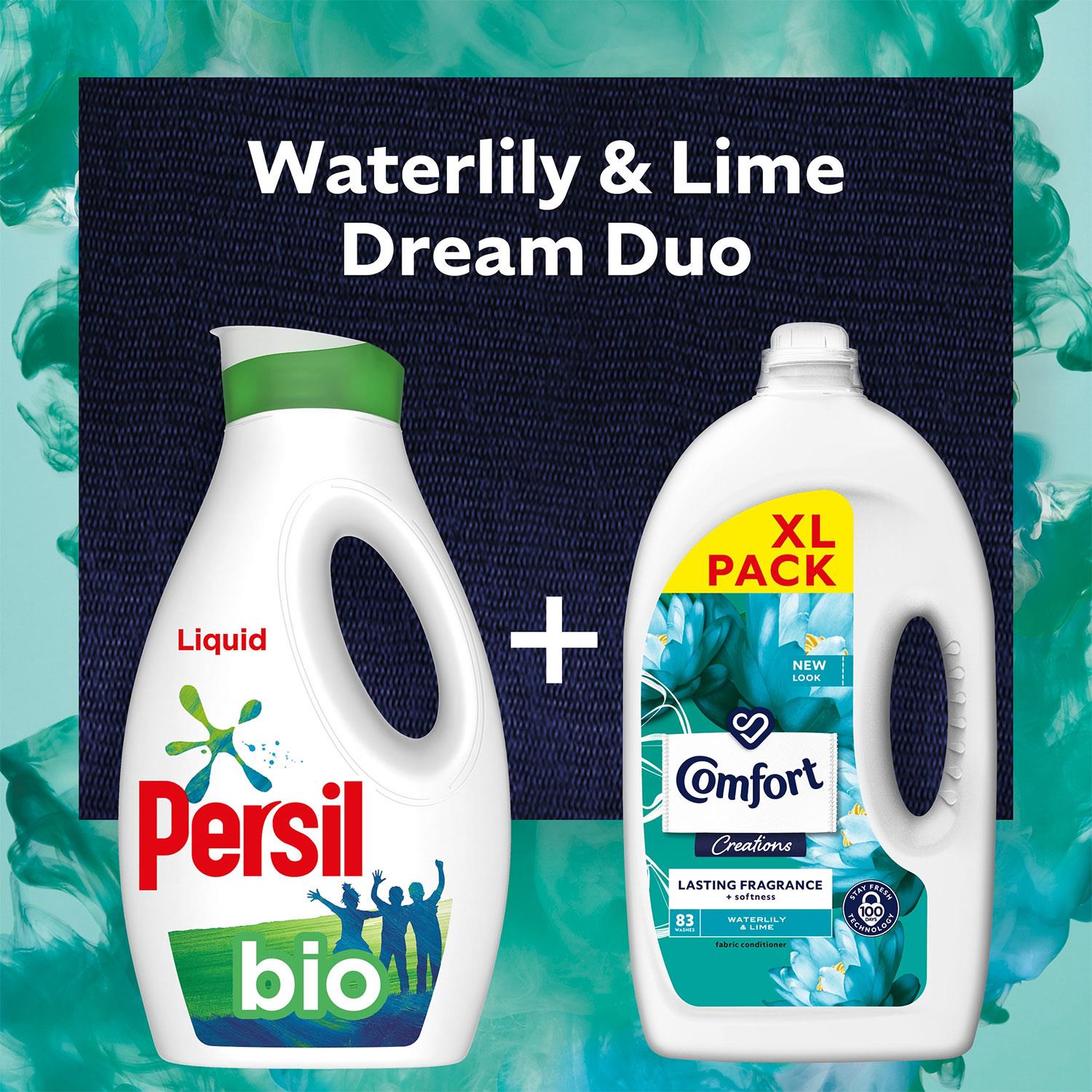 Fabric Conditioner Lasting Fragrance Waterlily & Lime 2.49l, 83w | Set of 2