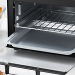 Mini Oven 9l Countertop Electric Grill With Temp Timer | One Size | Black