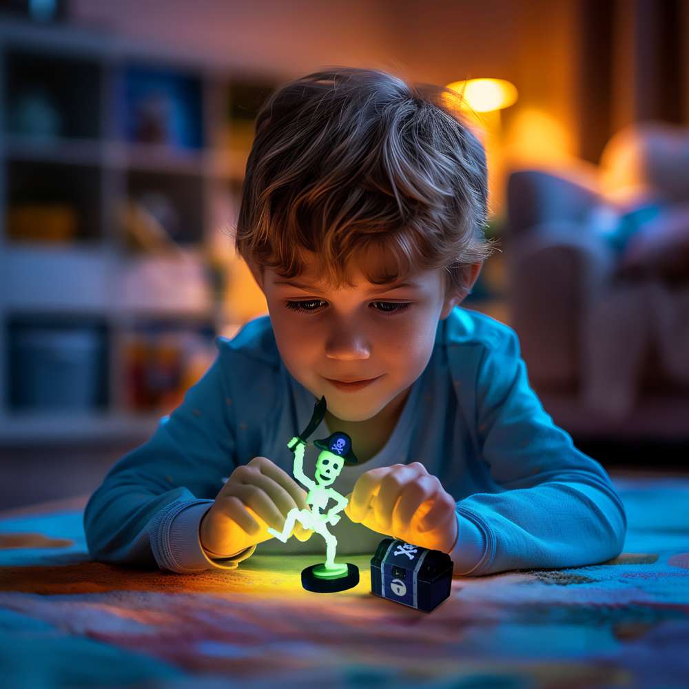 Kidzlabs - Dig A Glow Pirate