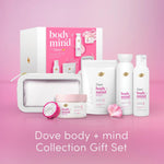 DOVE Body And Mind Collection Gift Set For Her With Bath Salts, 4pc