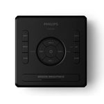 Tar4500 Dual Alarm Fm Clock Radio Usb-c Charging Port | Black