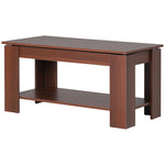 Lift Up Top Coffee Table With Hidden Storage