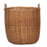Light Steamed Wicker Storage Bin | Small | Brown