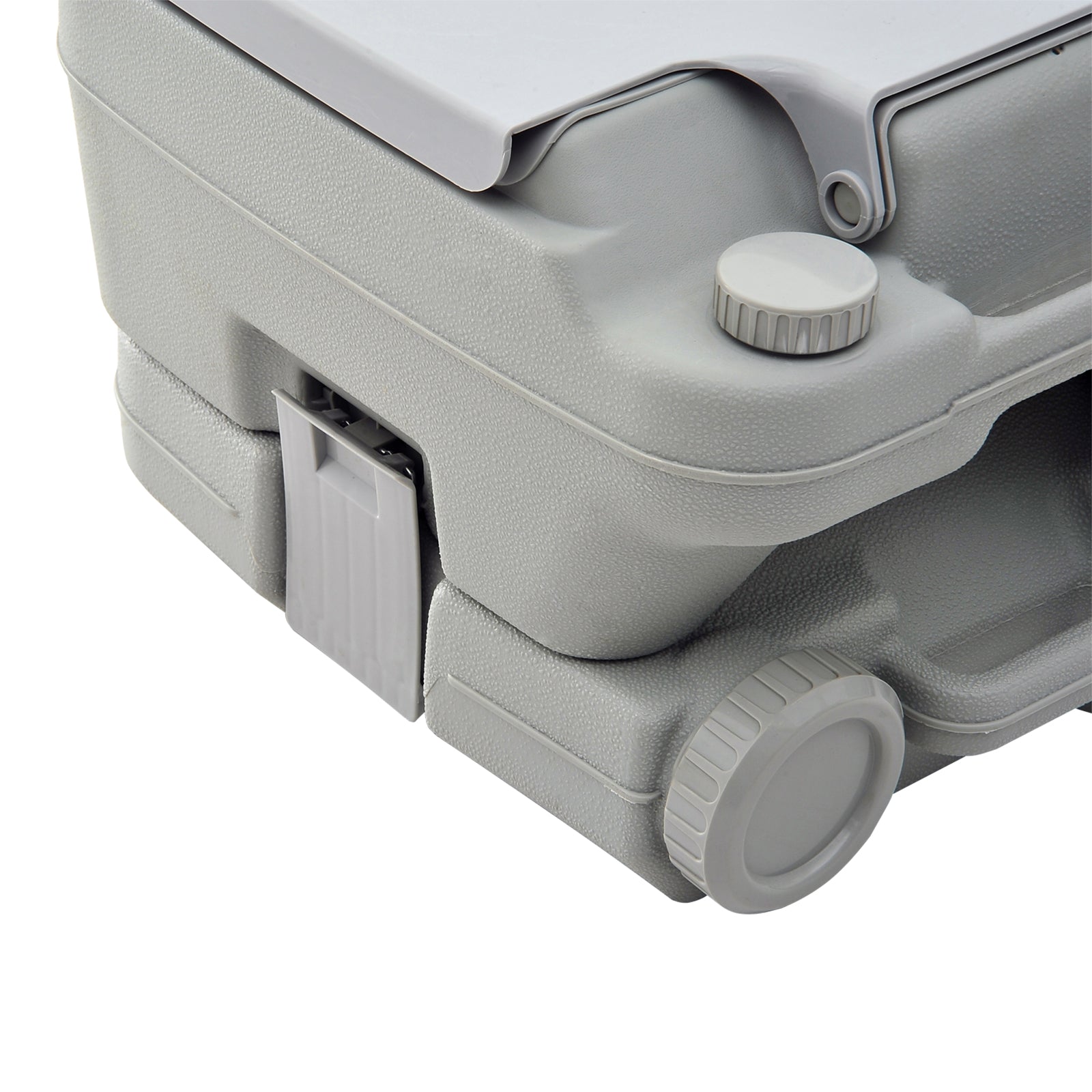 10l Portable Travel Toilet With Detachable Tanks - Grey | Gray