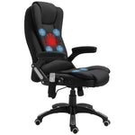 Reclining Chair W/ Heating Massage | Black