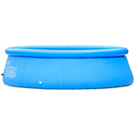 Inflatable Swimming Pool Family-sized, W/ Hand Pump 274x76cm | Blue