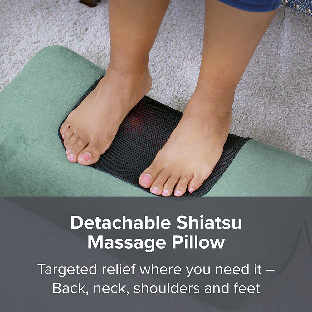 Ezwell 3-in-1 Massage Remedy System Mattress | Large | Green