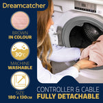 Deluxe  Xl Electric Throw Heated Double Over Blanket Soft Fleece 9 Heat & 12hr Timer Settings | XL | Pink