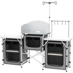 Folding Camping Kitchen Portable Aluminium Camping Table