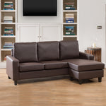 Modena Reversible Corner Sofa | 3 | Brown