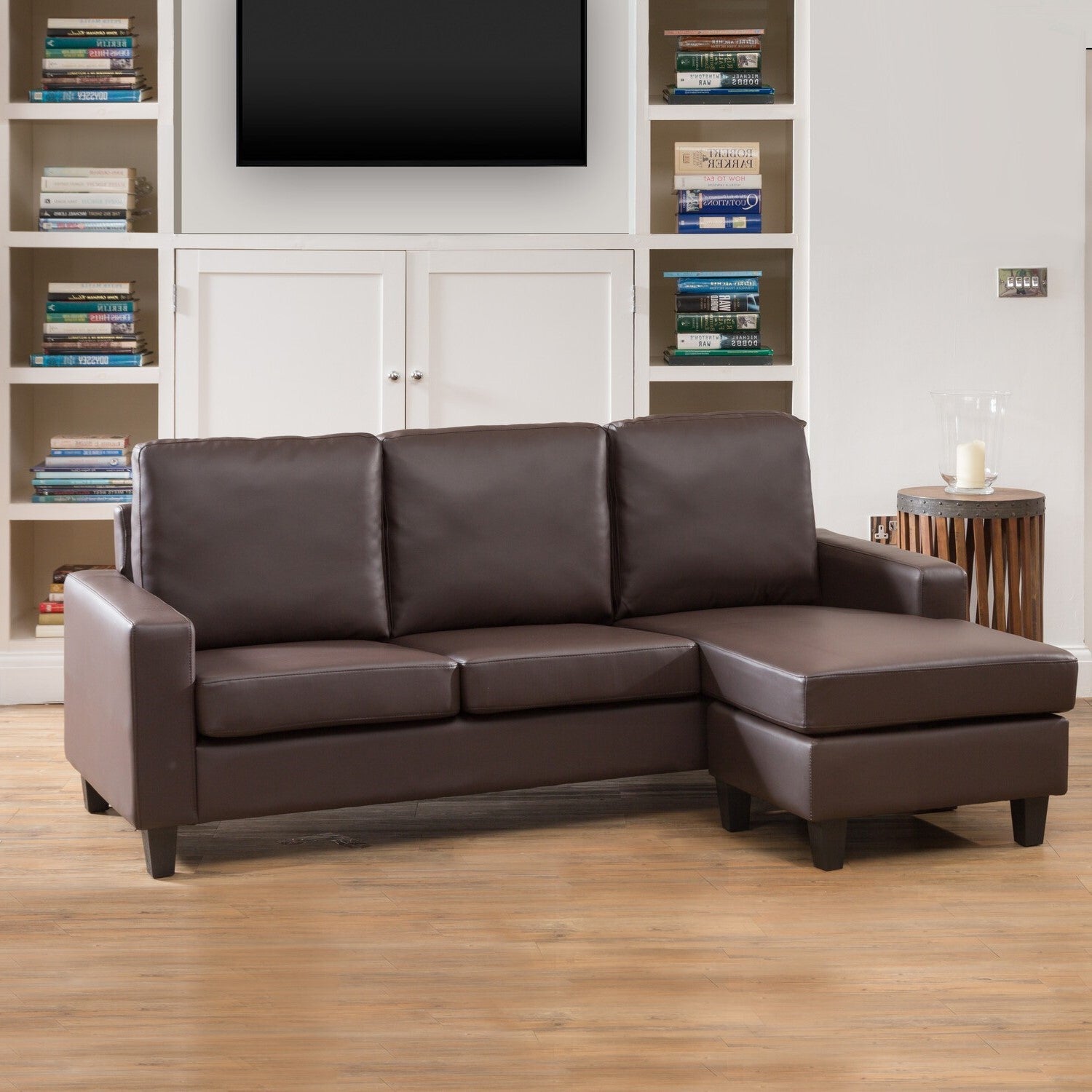 Modena Reversible Corner Sofa | 3 | Brown