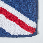 Union Jack Flag Cotton Bath Mat
