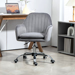 Office Chair, Swivel Desk Chair W/ Adjustable Height