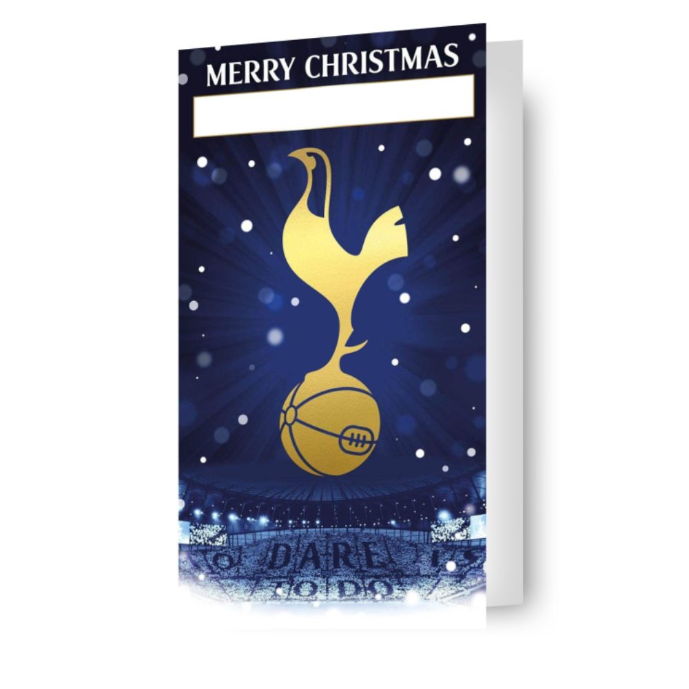 Personalise Christmas Card With Sticker Sheet Official Product