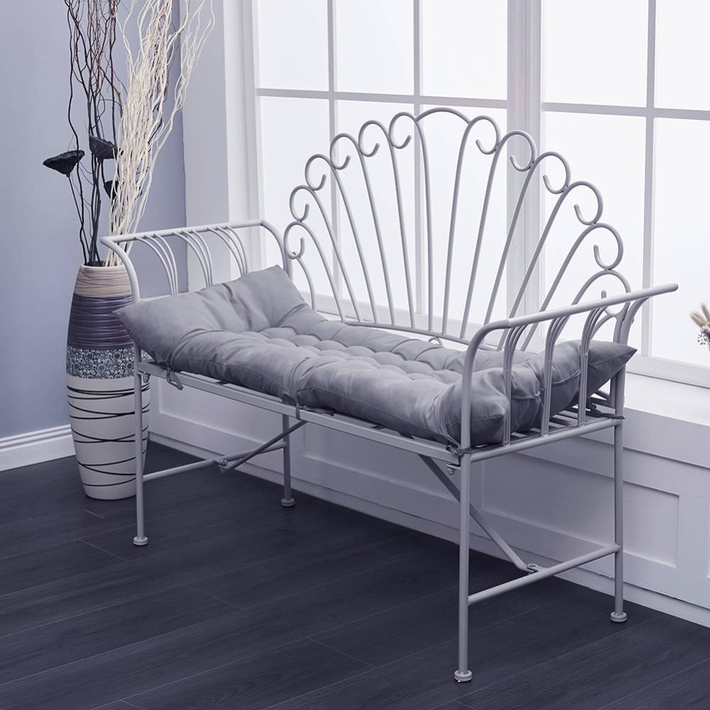 Outdoor Chaise Lounge Cushion Thick Soft And Fade-resistant For Patio Or Pool | Grey