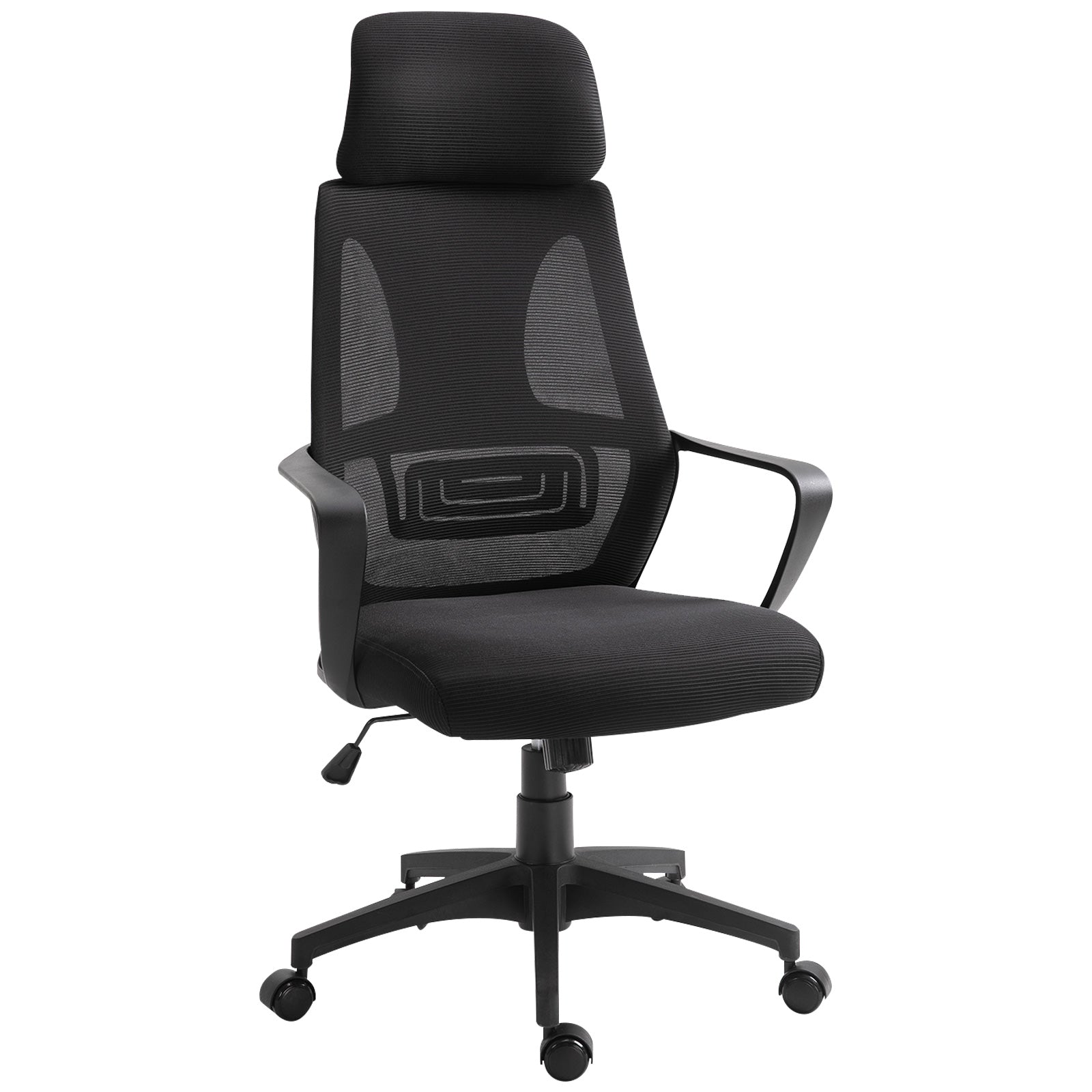 Mesh Desk Chair Adjustable Height | Black