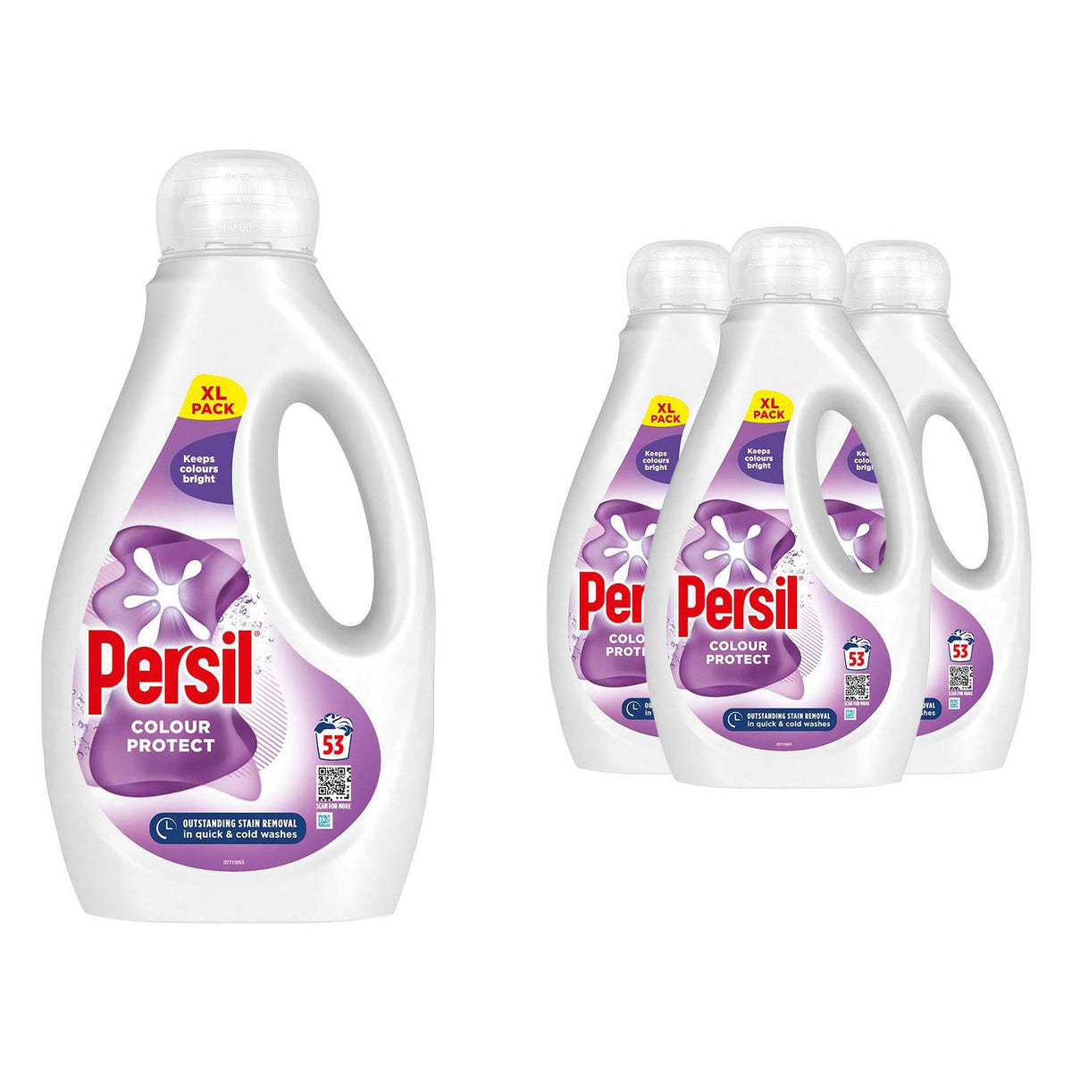 53w Colour Liquid Detergent For Sensitive Skin 1.54l | Set of 4