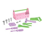 Pink 15 Piece Tool Set, Made From 100% Recycled Plastic