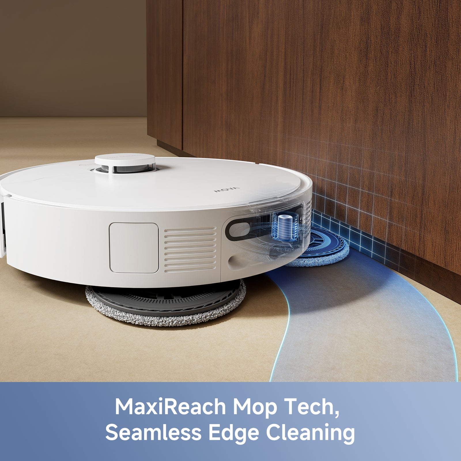 MOVA E40 Ultra Auto-empty Robot Vacuum And Mop With 19,000pa Suction Power