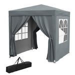 2mx2m Pop Up Gazebo Party Tent Canopy Marquee W/ Storage Bag