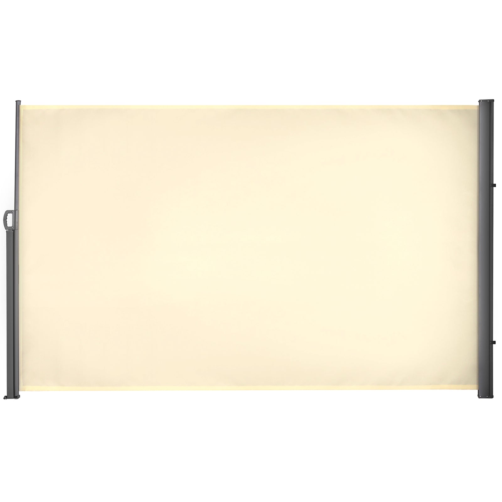 Retractable Sun Side Awning Screen | Medium | Cream