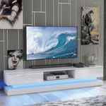 Bloom Tv Unit 180cm With Led Lights | White